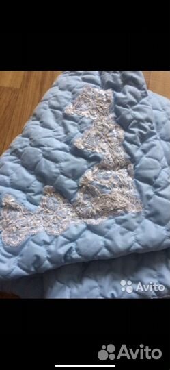 Конверт-одеяло зимний на выписку