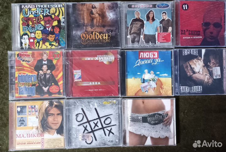 Компакт диски CD с музыкой