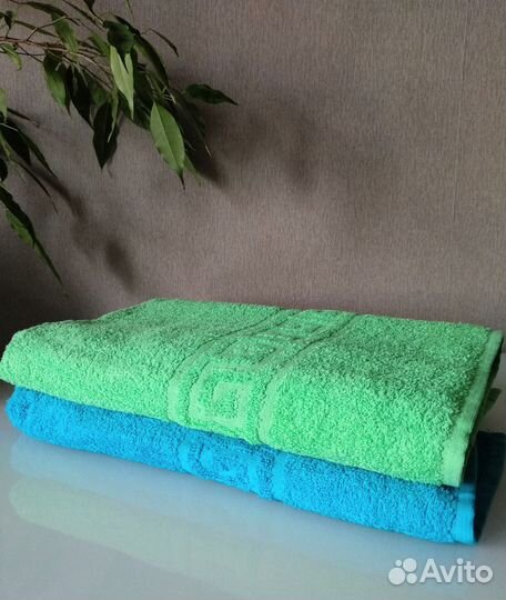 Махровые полотенца новые
