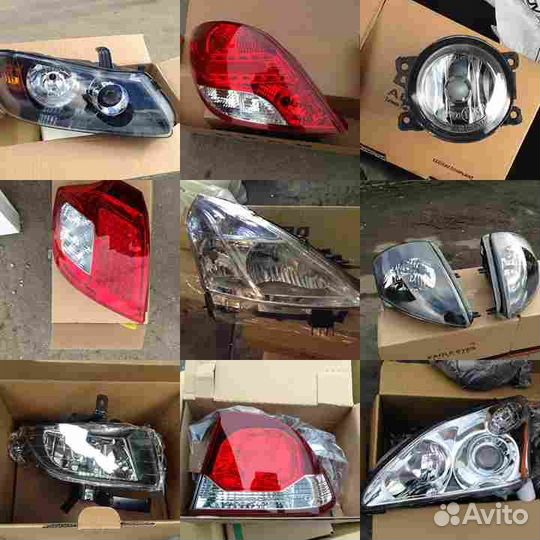 Планка под фару (ресничка) левая для toyota RAV4