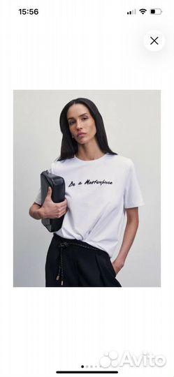 Футболка zarina lime zara белая