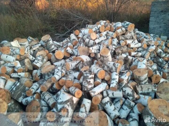 Дрова осиновые хвойные навалом