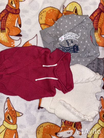 Пакет вещей для девочки 92-98-104