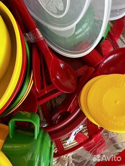 Набор посуды для пикника в сумке