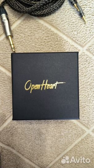 Кабель для наушников openheart 6.35 to 2x2.5