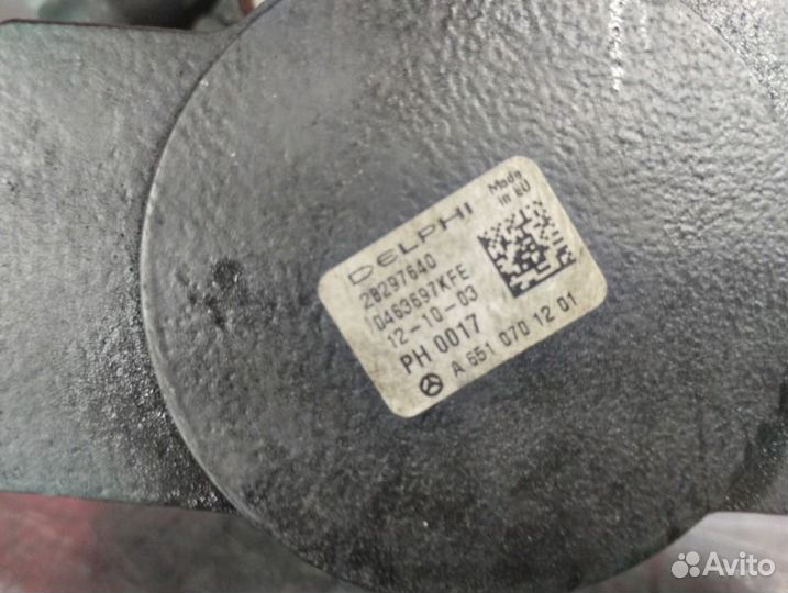 Тнвд Mercedes E-Class W212 OM651 2.2 CDI 2012