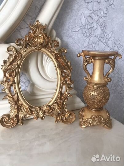 Подсвечник из гипса