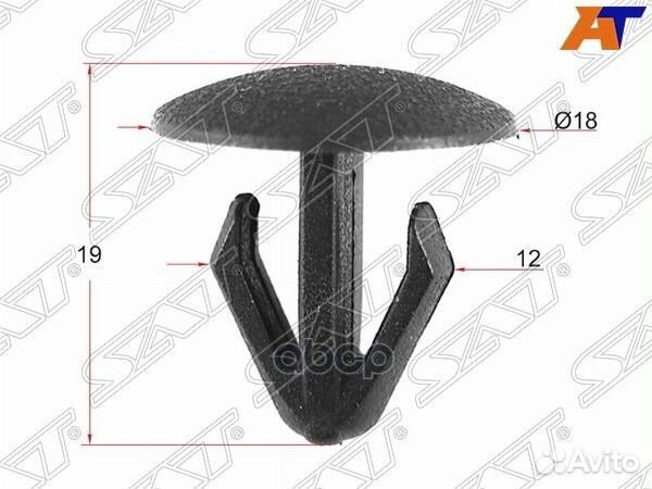 Клипса фиксатор toyota/lexus/honda (1 шт.) stm1