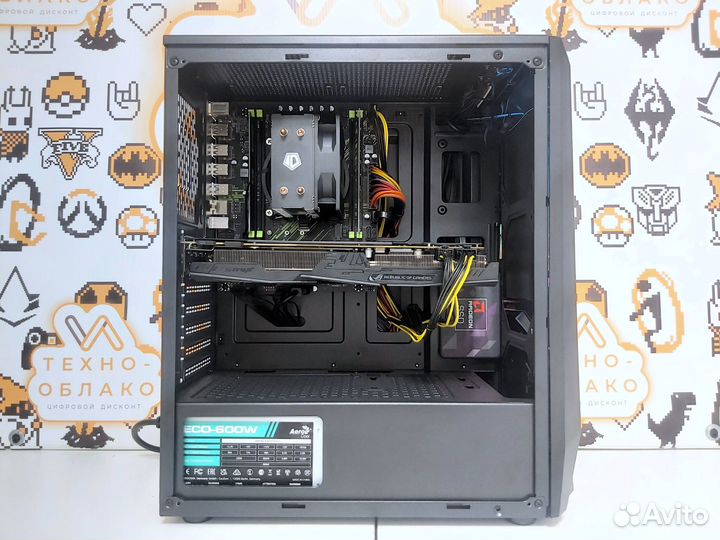 Игровой пк Intek Xeon E5-2620 V3 / Strix GTX1080 8