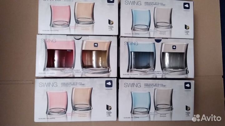 Стаканы Leonardo swing