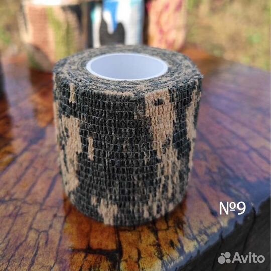 Лента кмф 5см х 4.5м (микс) (2)