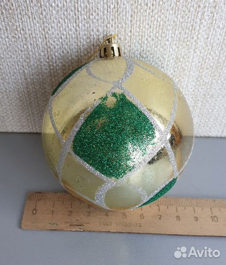 Елочная игрушка шар СССР