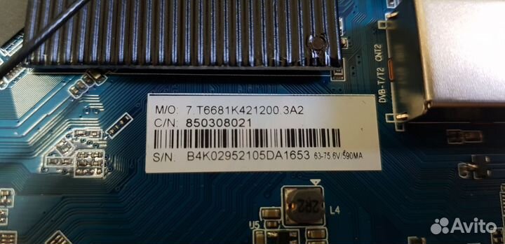 Плата для телевизора hyundai H-LED43FS5003