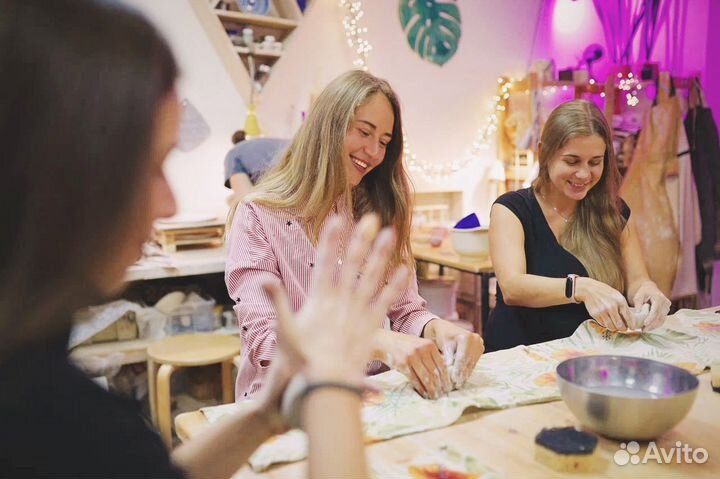 День рождения в керамической студии