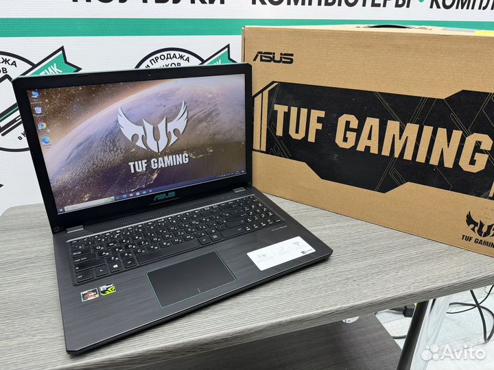 Мощный Asus TUF 8 ядер 12Gb DDR4 GTX1050 SSD+1000