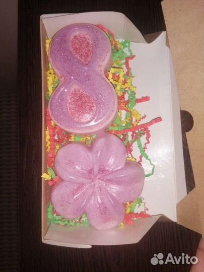 Цветы из мыла