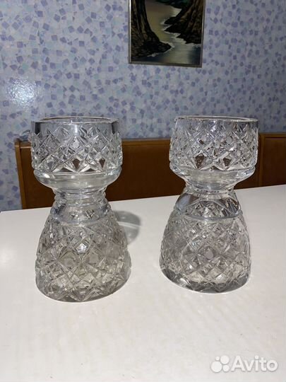 Ваза хрустальная СССР