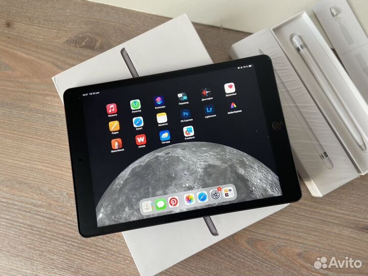 iPad 9gen 10.2 64gb стилус Apple Pencil Space Gray