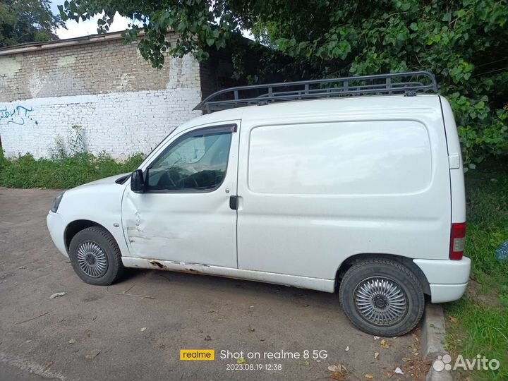 Peugeot Partner 1.4 МТ, 2007, битый, 400 000 км