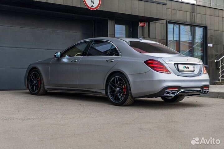 Mercedes-Benz S-класс AMG 4.0 AT, 2018, 51 693 км