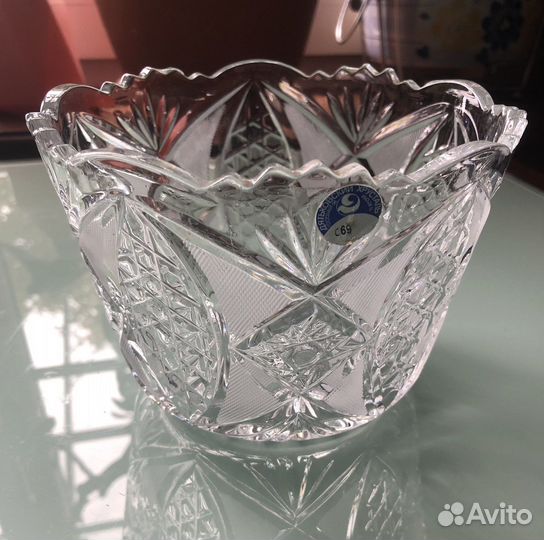 Хрустальная салатница