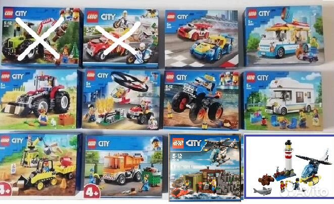 Лего оригинал. Lego City. Новые. от