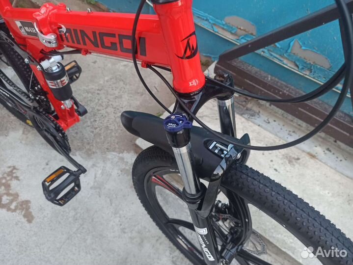 Велосипед на литых дисках