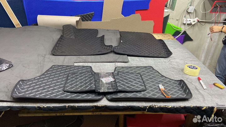 EVA коврики 3D и Ева коврики 3д с бортами