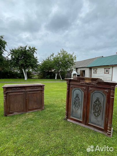 Сервант старинный