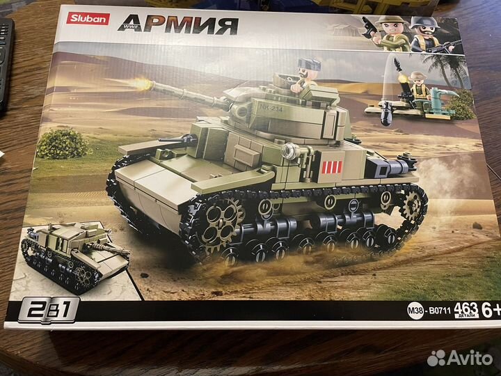 Конструктор lego аналог танк