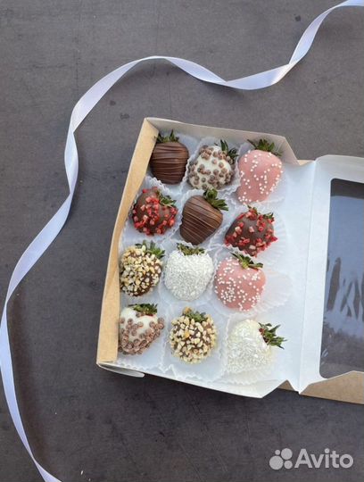 Клубника в шоколаде бельгийском