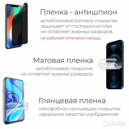 Гидрогелевая пленка Xiaomi 11T Pro