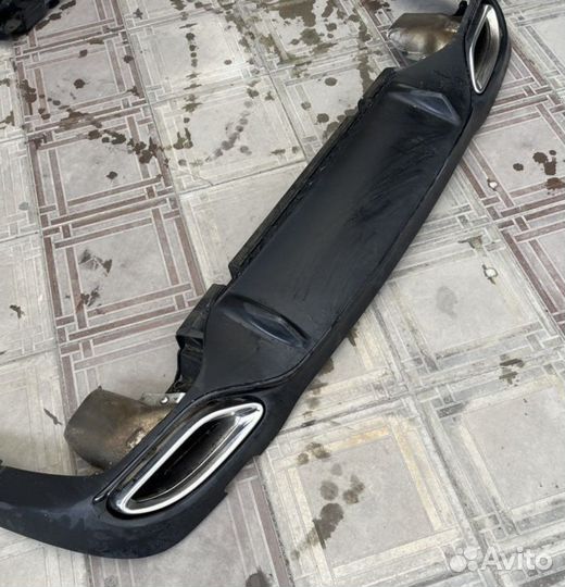 Диффузор оригинальный на мерседес 213 AMG