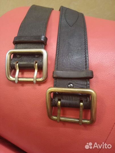 Ремни 2 шт. офицерские в отличном состоянии