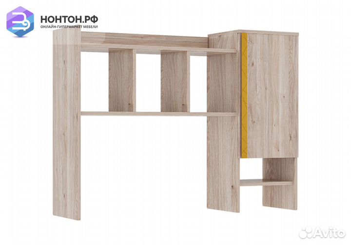Надстройка для стола Лайк 29.01 дуб мария / горчиц