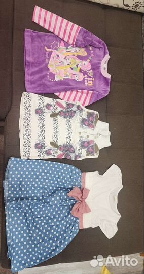Вещи пакетом на девочку ростом 110-116