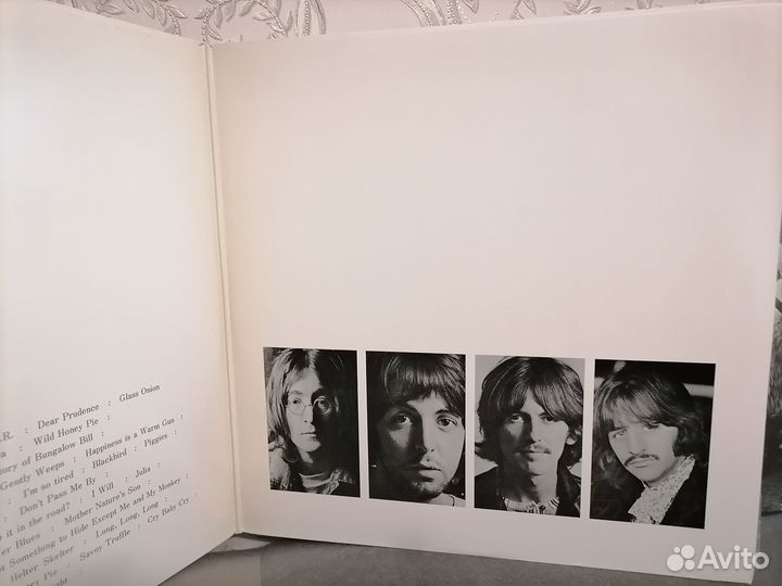 Lp Beatles white album 1968 EMI Japan 2LP Mint