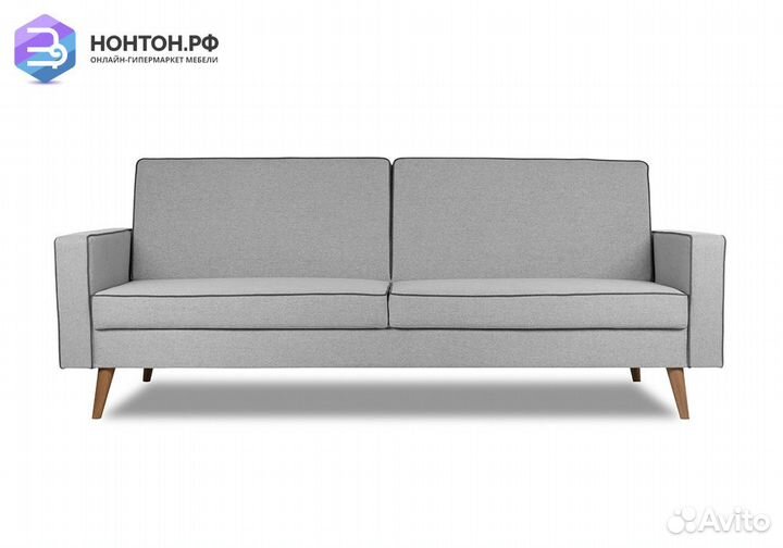 Диван книжка Берус серый