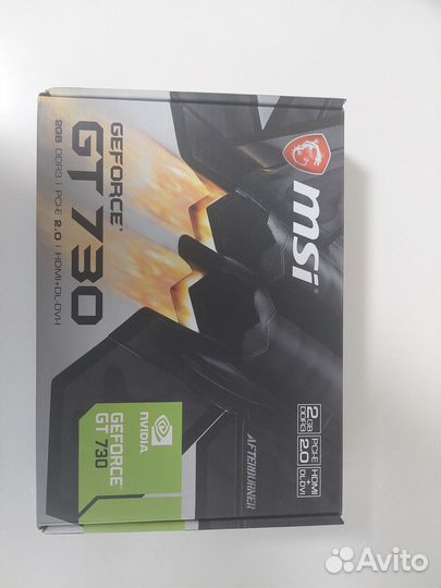 MSI nvidia geforce GT 730 2gb DDR3