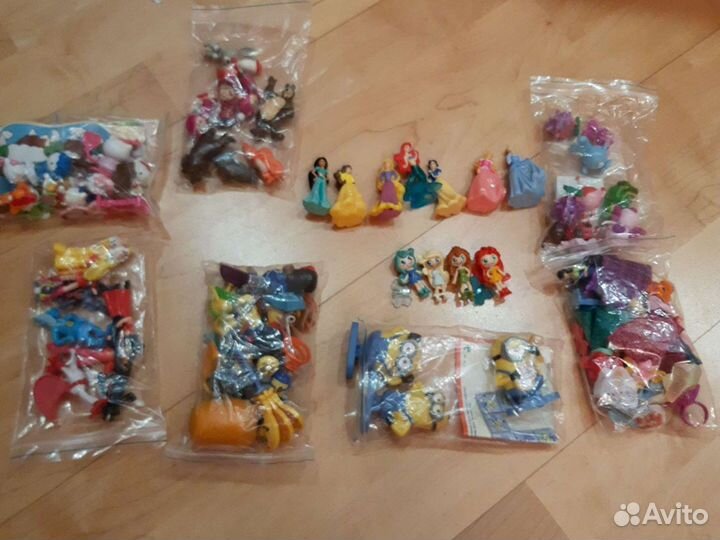 Собранные коллекции киндеров