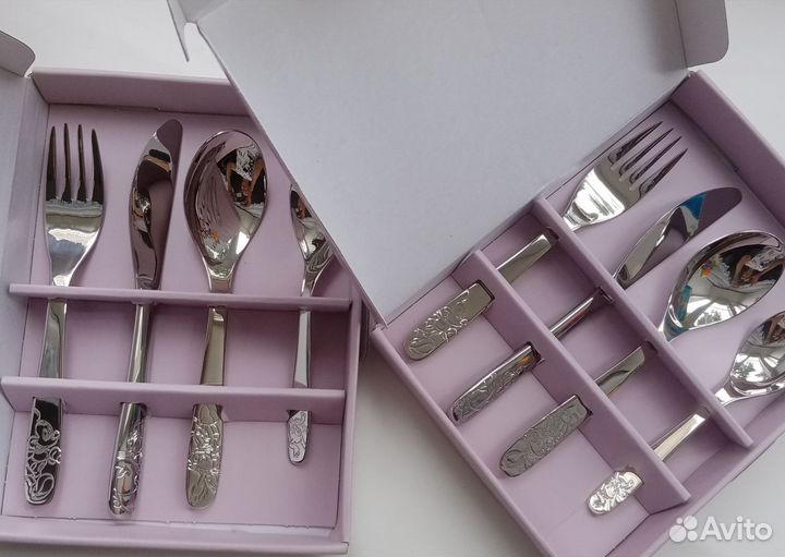 Набор столовых приборов детский