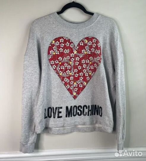 Love moschino свитшот oригинал