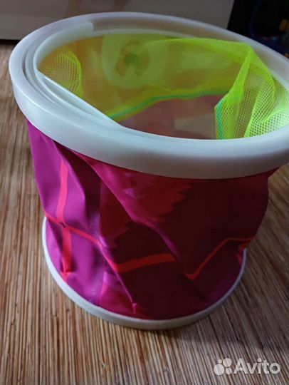 Ведро рыболовное складное