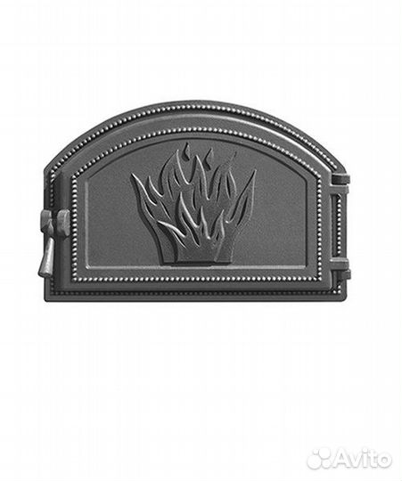 Дверка везувий каминная 223 (Антрацит)