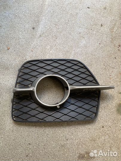 Заглушка птф бмв x6 e71 окантовка