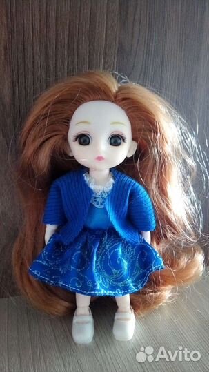 Новая кукла шарнирная 16 см