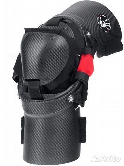 Yami customs Брейсы Коленные Карбоновые С Шарнирам