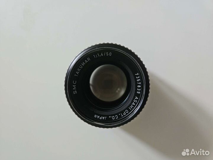 Объектив pentax smc takumar 50 1.4