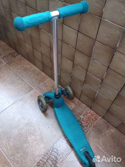 Самокат детский трехколесный бу