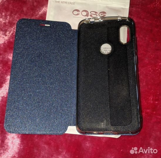 Чехол и защитное стекло новый